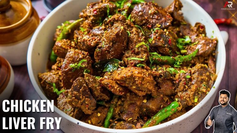 चिकन लिवर मसाला | Chicken Liver Masala Recipe In Hindi | Atanur Rannaghar Hindi