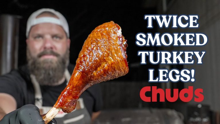 How To Smoke Turkey Legs! | Chuds BBQ
