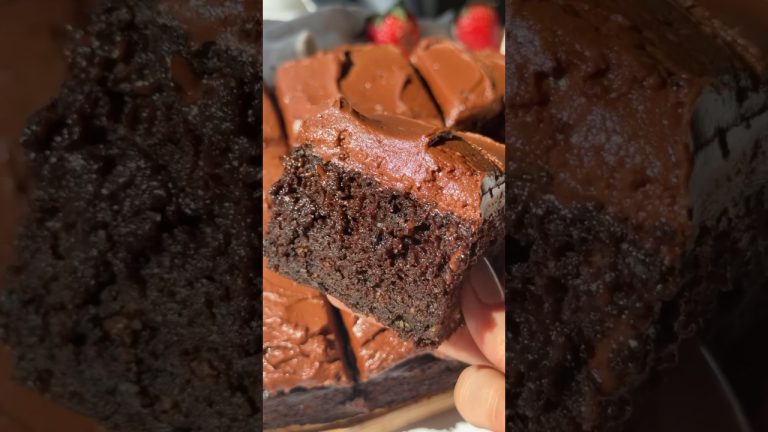 vegan & gluten free chocolate cake🤎 #baking #dessert #veganrecipe