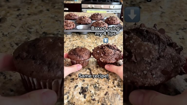 Bakery Style Muffin Tips! (Read Description)
