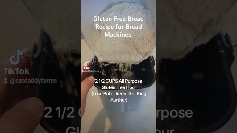 Gluten Free Bread Recipe for Bread Machines!