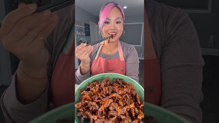 Crispy Shredded Beef #recipe #cooking #recioe