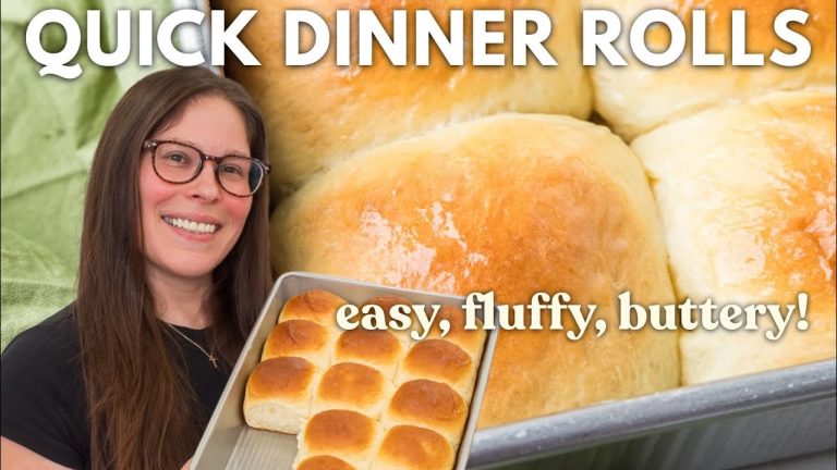 Quick Dinner Rolls Recipe – Fluffy and Delicious!