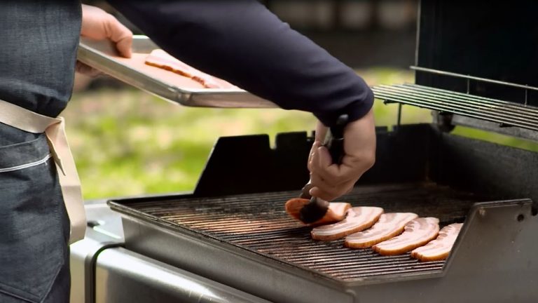 How To Grill Nueske's Applewood Smoked Triple-Thick Bacon