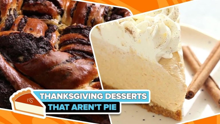 11 Thanksgiving Desserts That Aren’t Pie