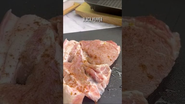 Extra Juicy Pork Chop Recipe | How to Brine Pork Chop | Easy Pork Chop – Highlights