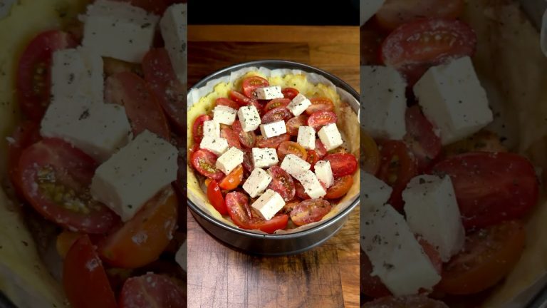 Chicken Potato Cake! Easy Recipe #shorts