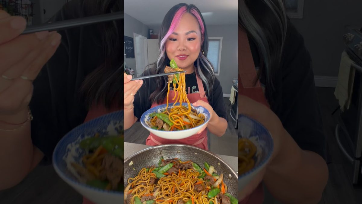 Beef Lo Mein Recipe #recipe #cooking #noodles