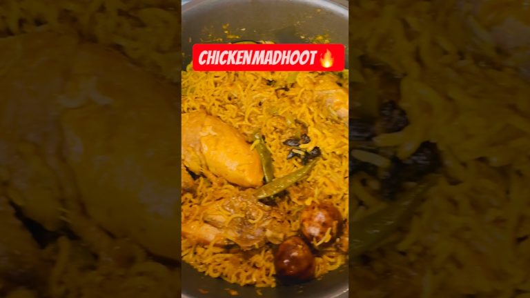 🔥Viral Chicken Madhooth Recipe 👌🏻 Arabic Chicken Madghut ✨
