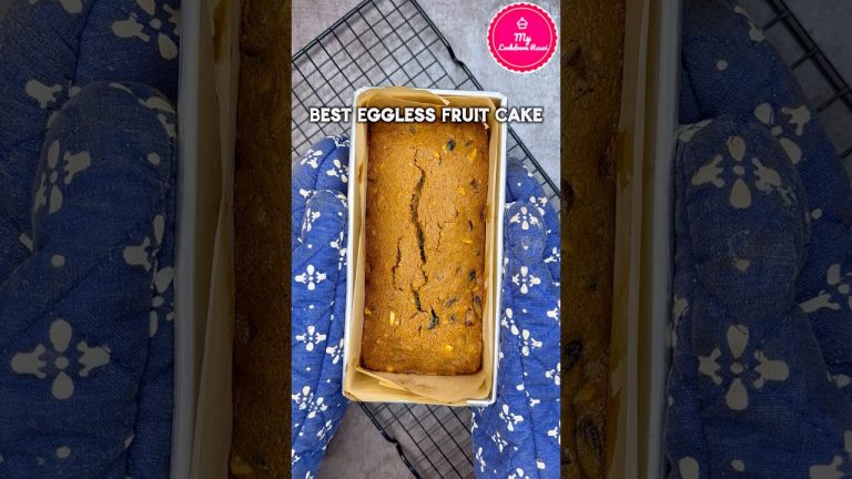 Best Eggless Fruit Cake #recipe #cake #dessert #shorts #ytshorts #homemade #christmas