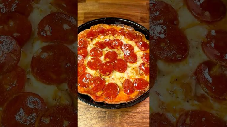 Chicken Tortilla Pizza! Easy Recipe #shorts