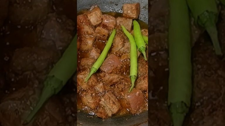 Binagoongang Baboy | Pork Binagoongan #recipe #recipeideas #shortsvideo #shorts #shortsfeed