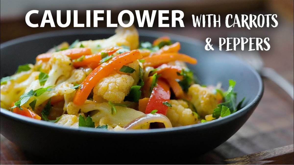 Easy CAULIFLOWER RECIPE | Easy Vegetarian and Vegan Recipe