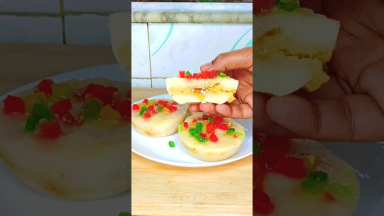 সুজি দিয়ে ভাঁপা পিঠা।Vapa Pitha Recipe#shorts #recipe #cooking #food #trending #viralvideo