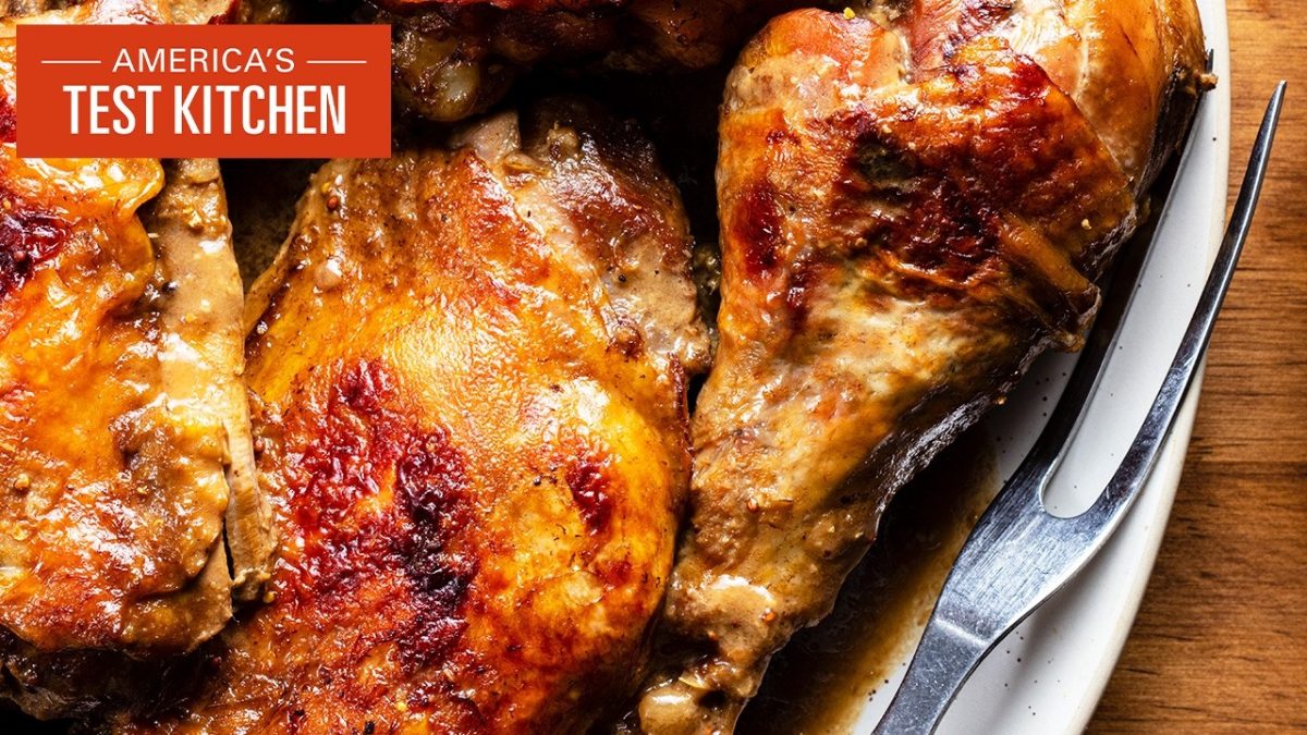 How to Make the Juiciest Turkey Ever: Cider-Braising Technique | America’s Test Kitchen