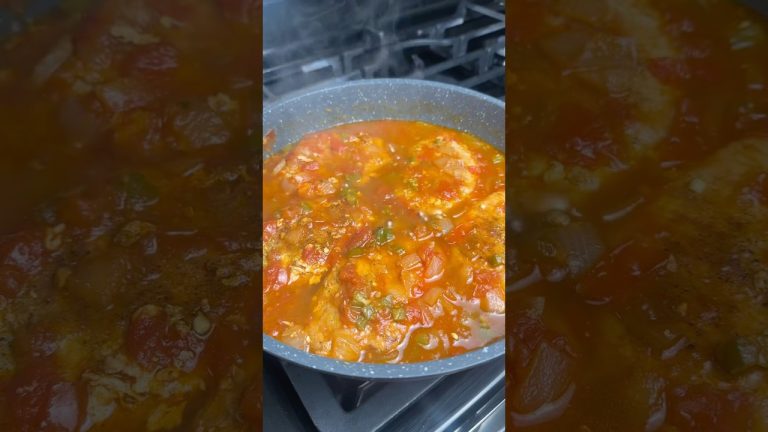 Pork chops a la Mexicana-Mexican style pork chops- Chuletas a la Mexicana #dinner#mexicanfood#parati