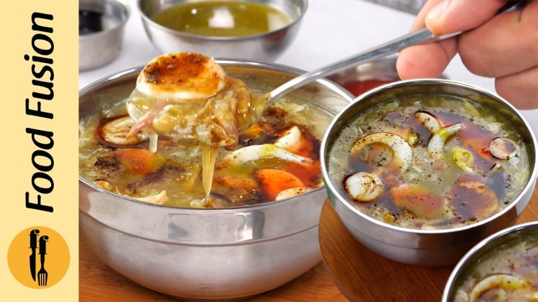 Peshawari Style Chicken Soup Recipe by Food Fusion