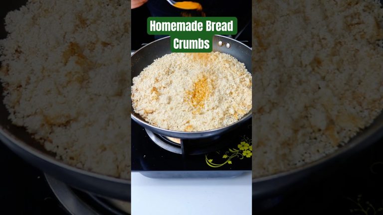 You’ll Never Buy Bread Crumbs Again After Watching This!” 🍞🔥 #shorts #breadcrumbs