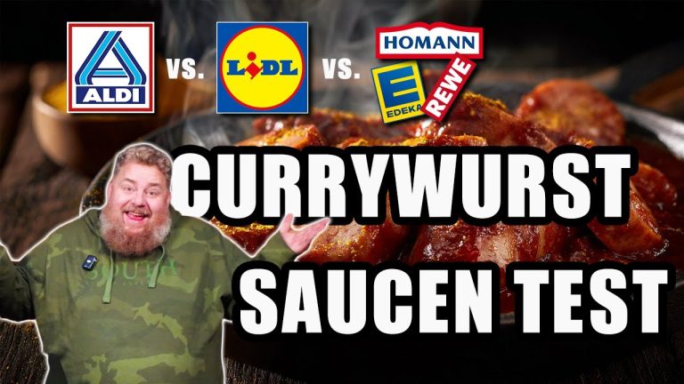 FERTIGSAUCE ALDI vs. LIDL: Die Currywurst-Sensation für unter 2€!