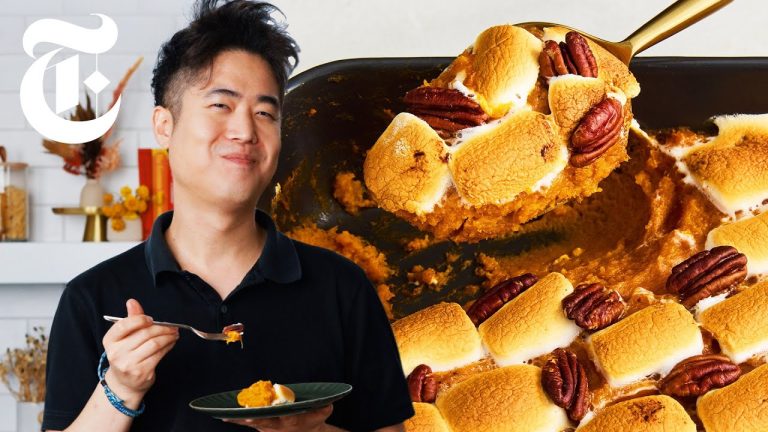 I’ve Perfected the Thanksgiving Sweet Potato Casserole | Eric Kim | NYT Cooking