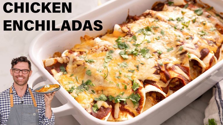 Easy Chicken Enchiladas Recipe