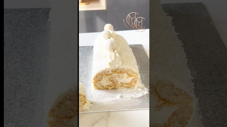 Quelques biscuits cuillère posée sur du papier et regardez moi ce resultat!  😱🫠 recette ⬇️⬇️⬇️