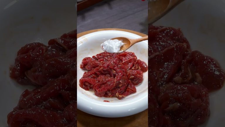 Cucumber and beef stir-fry made this way is especially delicious.  #recipe #cooking