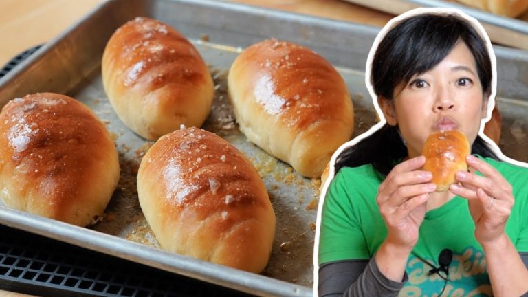 Chubby Rolls Stuffed With Butter – Salt Bread | Shio Pan