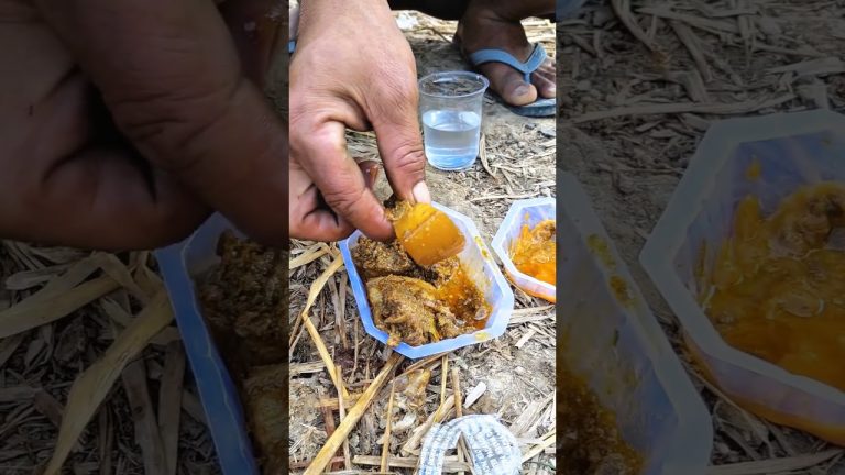 🤤pork meat / pork eating / pork curry #pork #porkcurry #foodie