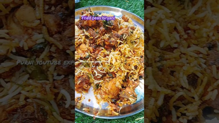 చికెన్ ఫ్రై పీస్ బిర్యాని #chicken biryani #shortvideo #ytshorts