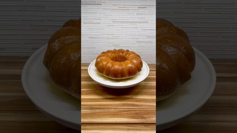 EASY RUM BUNDT CAKE –  Full Recipe Link in Description #Baking #Dessert #Cake #FoodShorts #Shorts
