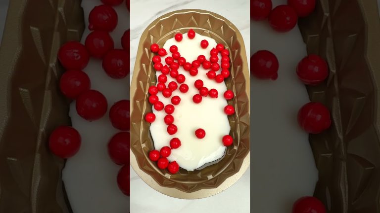 Let´s Make Red Jelly Cake 🩷❤️🩷 #jelly #dessert #satisfying