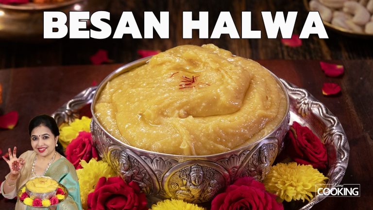 Besan Halwa | Traditional Indian Sweet | Festive Dessert | No Fail Method