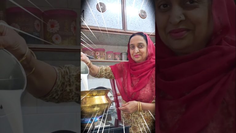 😍ਪੰਜਾਬੀ Famous Sweet Dish😋 #shorts #food #recipe