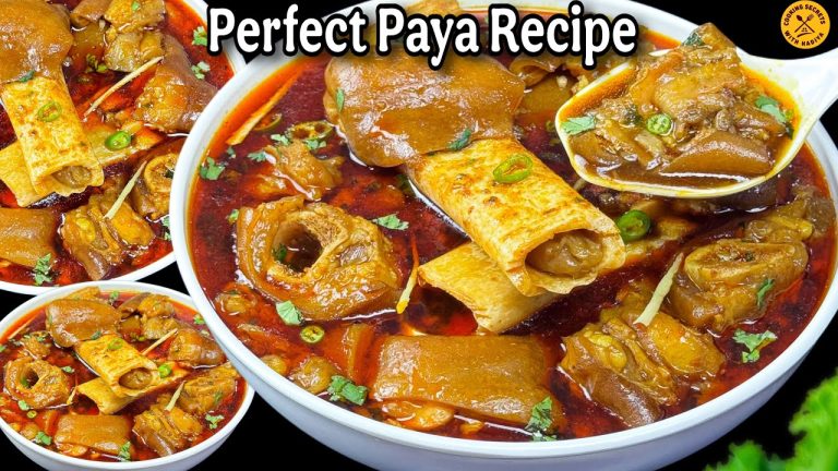 DELICIOUS Beef Paya Recipe You Need to Try Now | Beef Trotters Recipe | Lahori Beef Paya Recipe