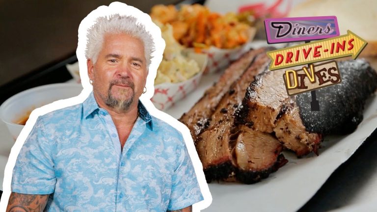 Guy Fieri Digs Into Massive BBQ Plates in Portland 🍖 | Diners, Drive-Ins and Dives | Food Network