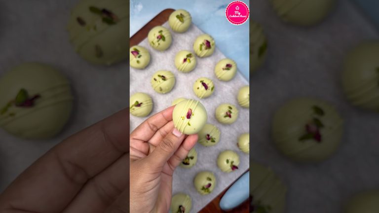 Best Pistachio Cookies Chocolate #recipe #shorts #chocolate #christmas