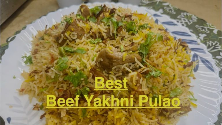 “Beef Yakhni Pulao Recipe” | Best Pulao Ki Ye Asan Recipe Jrur Try Kre 😋 | Degi Yakhni pulao
