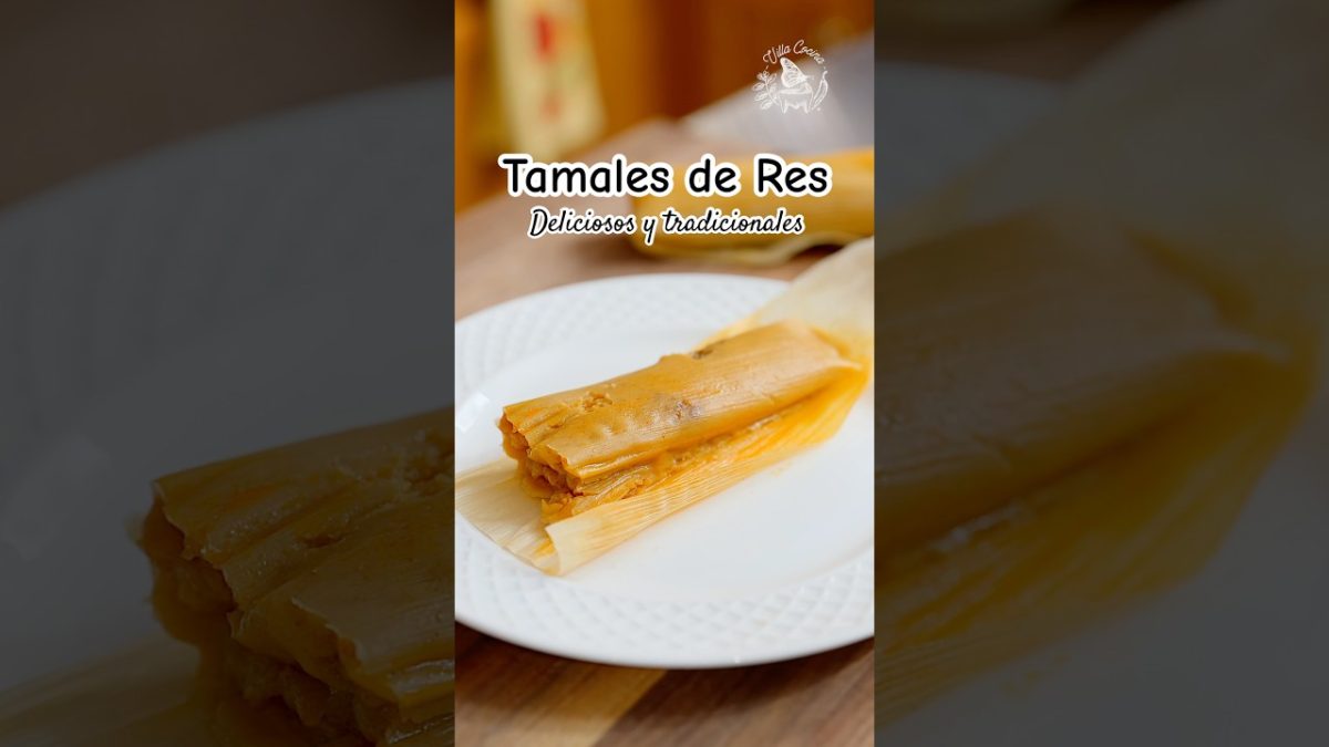 Tamales de Res Tradicionales #shorts
