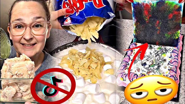 TikTok Food Recipes we never Needed ..💔(freeze dried steak)￼