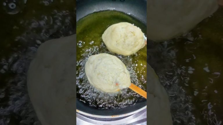 “Crispy Egg Bread Stick ASMR | Super Crunchy Street Food | No Talking । #cooking #recipe #shorts