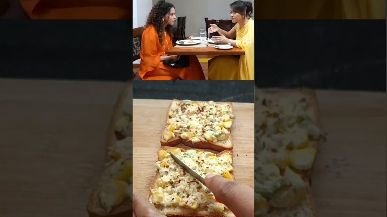 Kajol’s Unique Bread Toast Recipe 🤣🔥 | Funny Cooking #shorts #toast