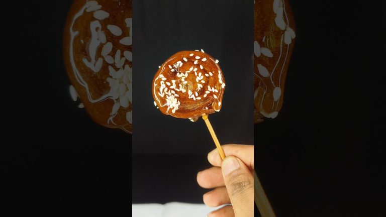 Zero wastage caramel Bread lollipop 🍭#shorts #breadrecipe #vairal