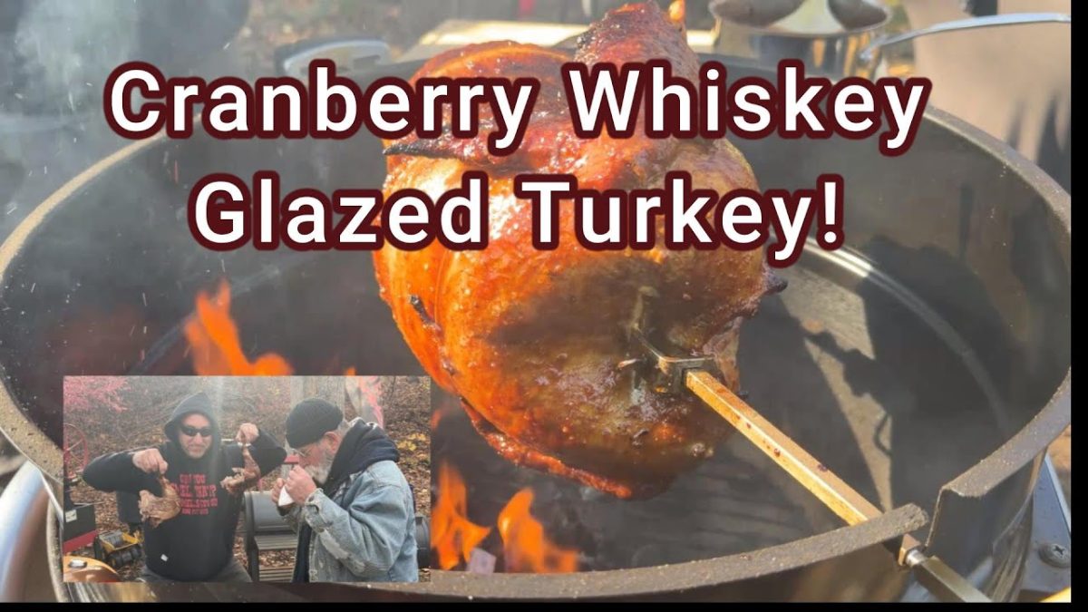 Cranberry Whiskey Rotisserie Holiday Turkey