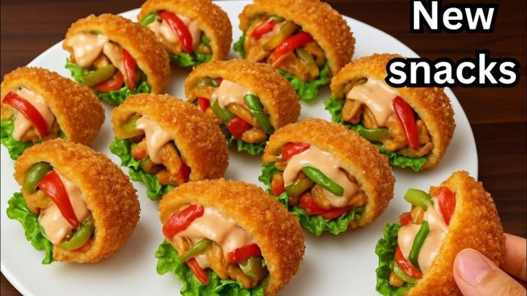 ब्रेड का इतना टेस्टी और fancy नाश्ता कि सब पूछेंगे केसे बनाए | breakfast recipe | bread ka nasta