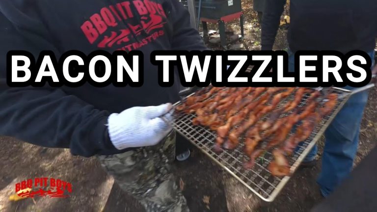 Grilled Bacon Twizzlers
