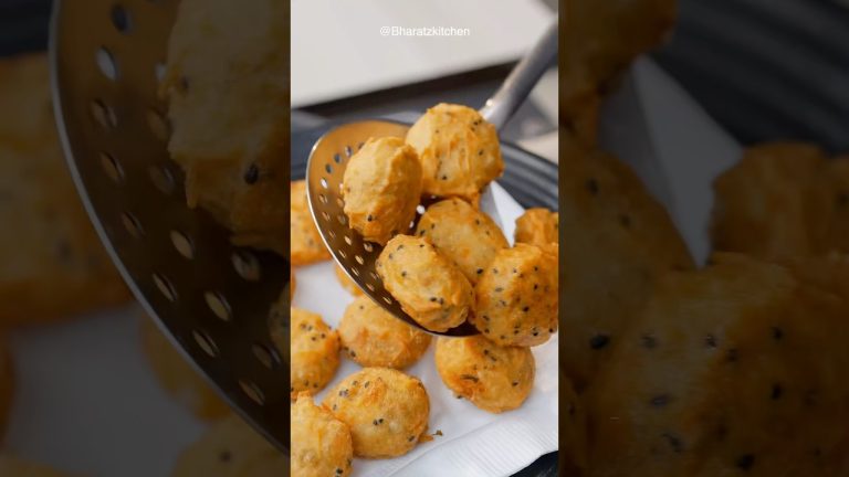 Unique 10 minute Aloo Snacks – chilli garlic bites #bharatzkitchen #recipe #aloo