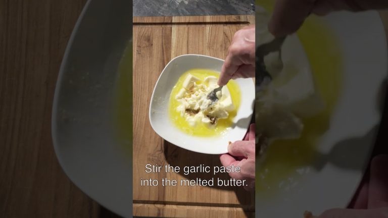 Homemade Garlic Butter Recipe | Easy Garlic Butter for Bread, Potatoes & Cooking Shorts 🧄✨ #cooking