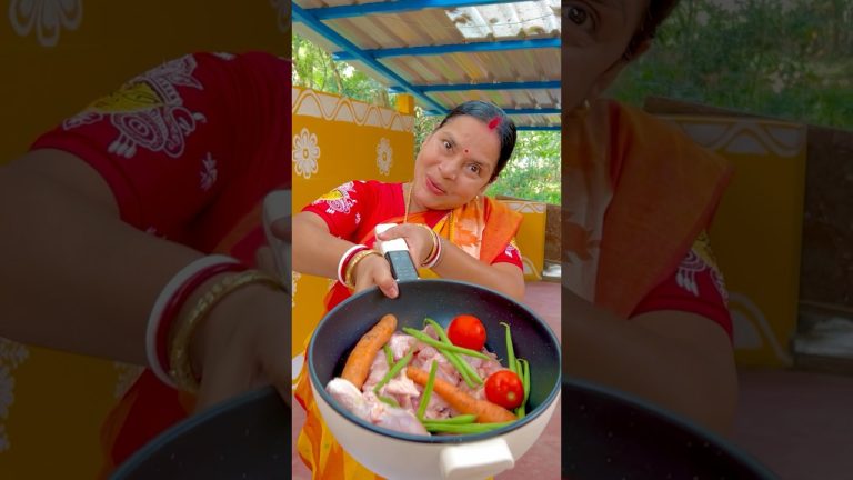 আজব প্যানে বানালাম Healthy Chicken Stew Recipe #shorts #chickenstew #chickenrecipe #healthyrecipes