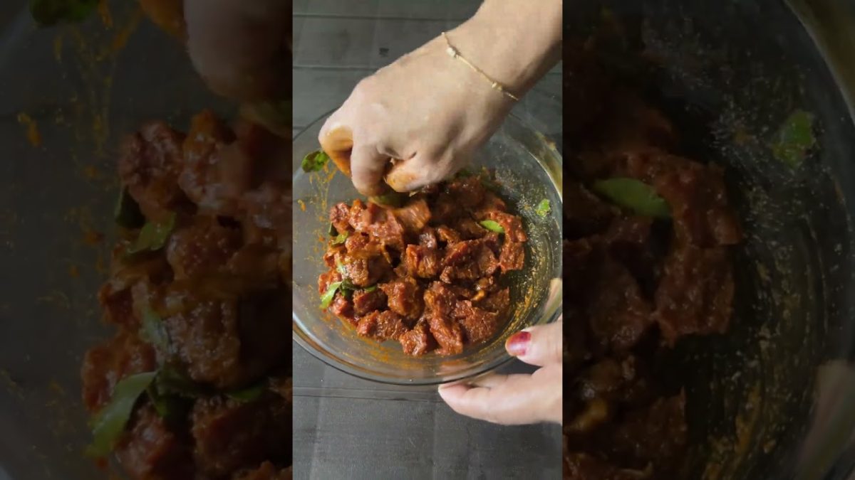 Spicy Air fryer Beef fry🥩🤤| Must-Try!!😋| #beeffry#airfryerbeeffry#beeffryrecipe#airfryer